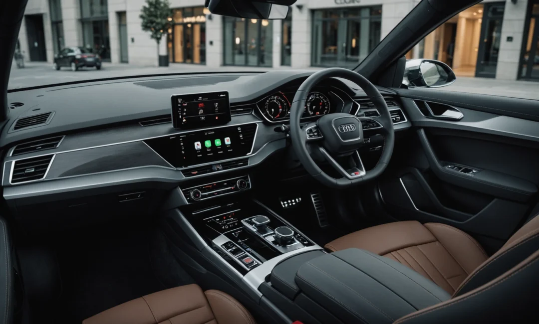 audi phone box